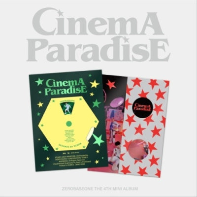 ZEROBASEONE (ZB1) - 4th Mini Album [CINEMA PARADISE] (ROMANCE Ver. / SF Ver.)