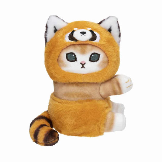 [PRE-ORDER] mofusand - Grab it! Cat Clip Plush Toy (Red Panda)