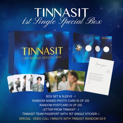 [PRE-ORDER] TINNASIT - 1st Single Special Box (Barcode Tinnasit)