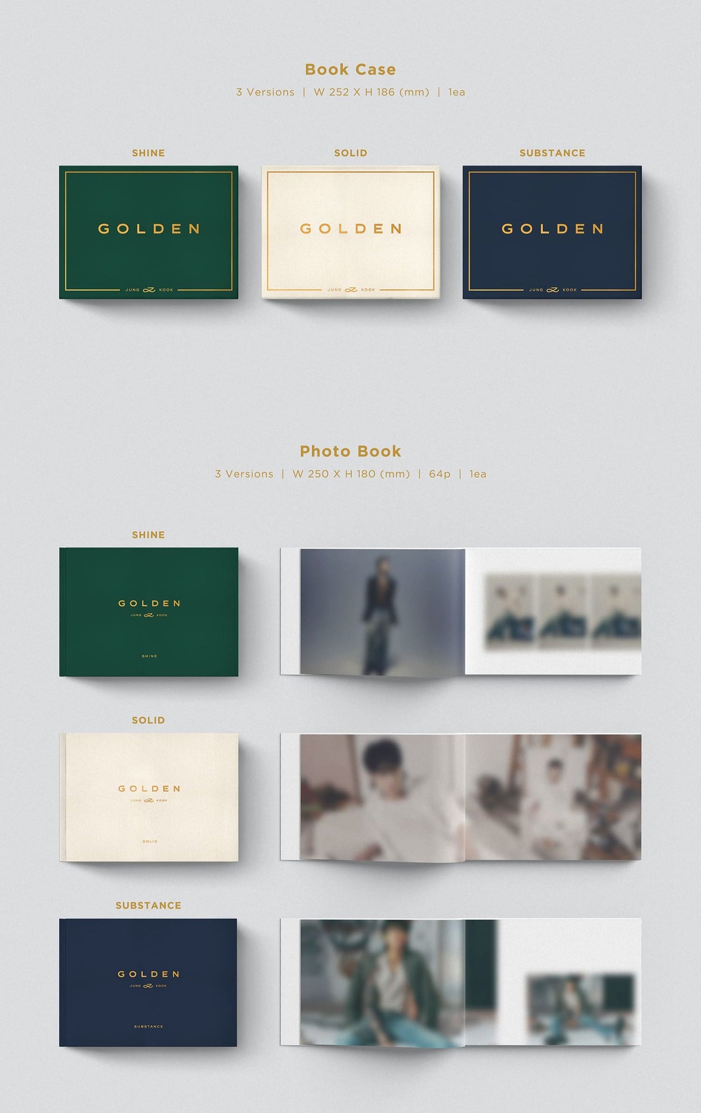 JUNG KOOK (BTS) - 1st Solo Album [GOLDEN]