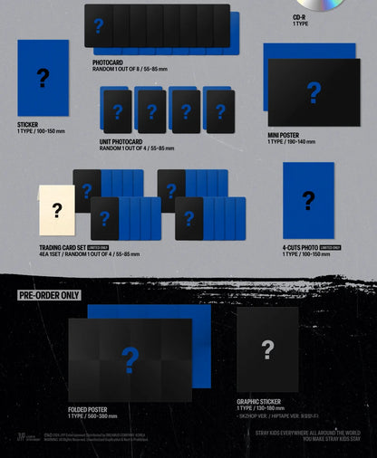 [PRE-ORDER] STRAY KIDS -  SKZHOP HIPTAPE '合(HOP)' + 「JYP Pre-Order Gift」 + Free Photocard Sorting (Optional)