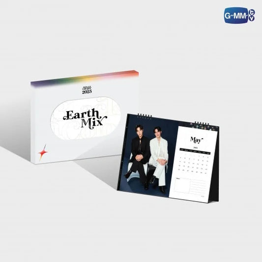 [PRE-ORDER] GMMTV - EARTH MIX OFFICIAL CALENDAR 2025 (Special Gift: 1 Exclusive Photocard)