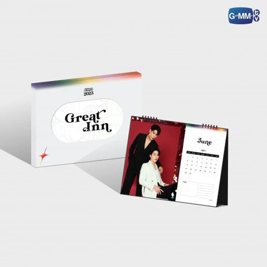 [PRE-ORDER] GMMTV - GREAT INN OFFICIAL CALENDAR 2025 (Special Gift: 1 Exclusive Photocard)