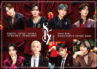 [PRE-ORDER] STRAY KIDS - SHIBUYA109 XMAS POP-UP SHOP OFFICIAL MERCH [MEMBER PRODUCED GOODS]