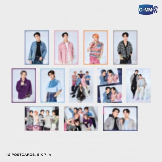 [PRE-ORDER] GMMTV - (THAMEPO) HEART THAT SKIPS A BEAT JUMBO POSTCARD SET + Funiki Gift