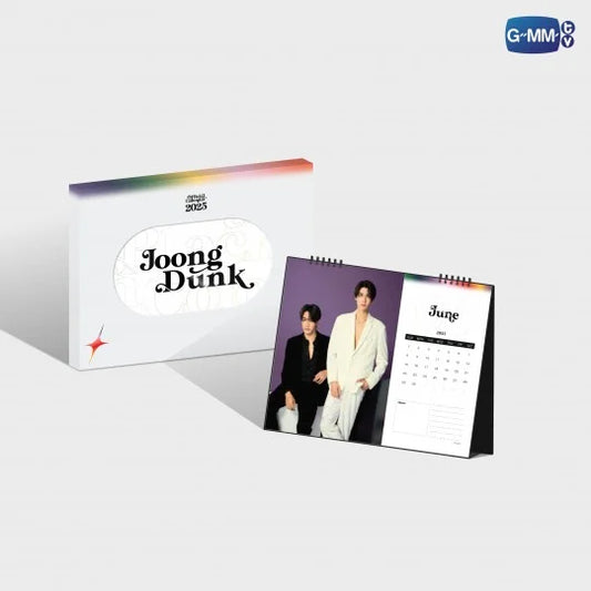 [PRE-ORDER] GMMTV - JOONG DUNK OFFICIAL CALENDAR 2025 (Special Gift: 1 Exclusive Photocard)