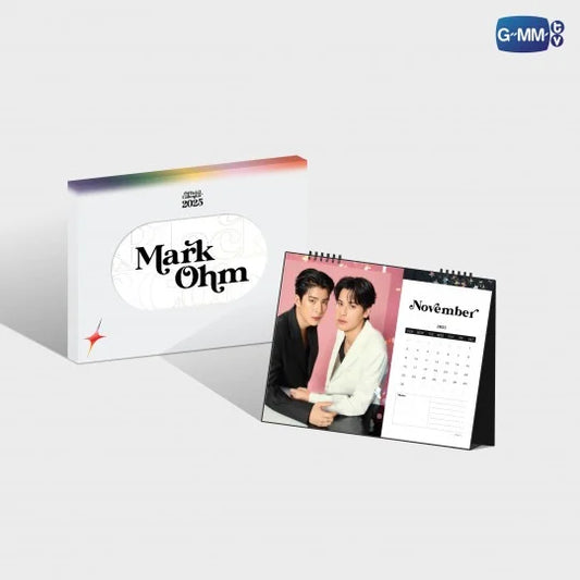 [PRE-ORDER] GMMTV - MARK OHM OFFICIAL CALENDAR 2025 (Special Gift: 1 Exclusive Photocard)