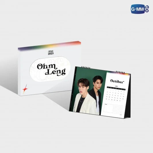 [PRE-ORDER] GMMTV - OHM LENG OFFICIAL CALENDAR 2025 (Special Gift: 1 Exclusive Photocard)