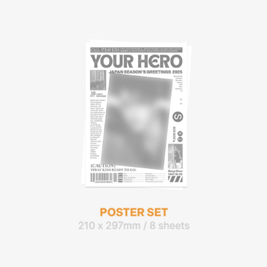 [PRE-ORDER] STRAY KIDS - JAPAN SEASON'S GREETINGS 2025 "Your Hero" [Pre-Order Benefit Gifts] + [SIGNED Polaroid Lottery]