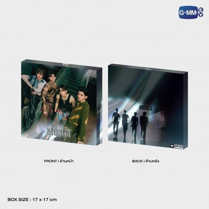 [PRE-ORDER] GMMTV - SADISTIC ECHOES OF THE MOMENT | PROJECT JASP.ER (Photocard Set + Bandana Gift)