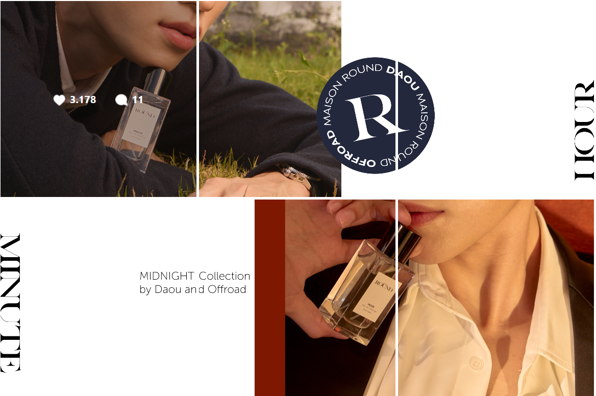 [PRE-ORDER] DoauOffroad - Maison Round Eau De Parfum (HOUR & MINUTE Ver.) [MIDNIGHT SET]