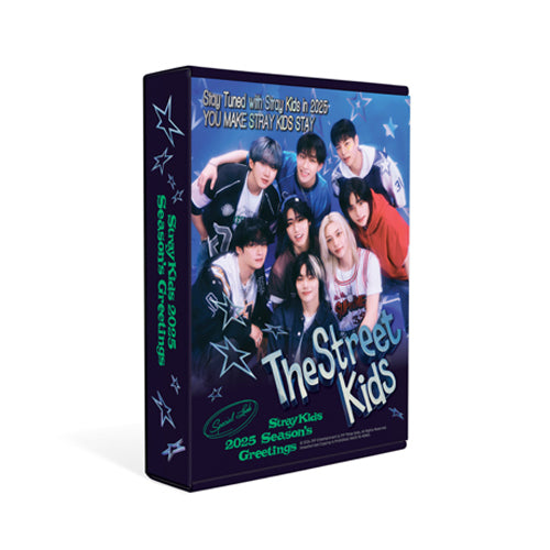 [PRE-ORDER] STRAY KIDS - 2025 Season's Greetings The Street Kids [JYP Pre-Order Benefit + Funiki Photocard Gift]