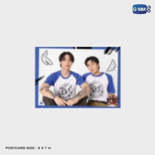 [PRE-ORDER] GMMTV - KANT BISON TEAM T-SHIRT | THE HEART KILLERS + Postcard Gift