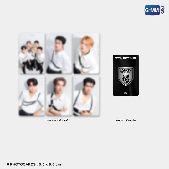 GMMTV - LYKN TRUST ME CARD HOLDER WITH PHOTOCARDS | LYKN UNLEASHED CONCERT