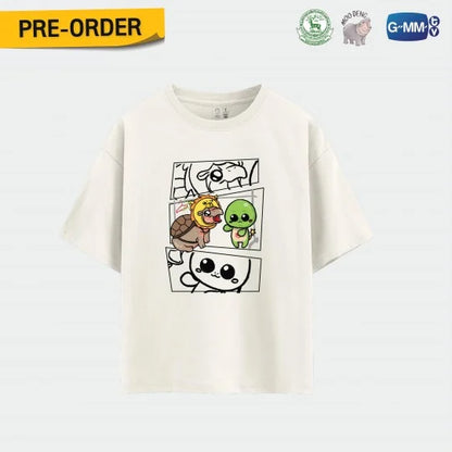 [PRE-ORDER] GMMTV - MOO DENG x KING MAN (KRIST SINGTO) OFFICIAL T-SHIRT + FREE BONUS GIFTS