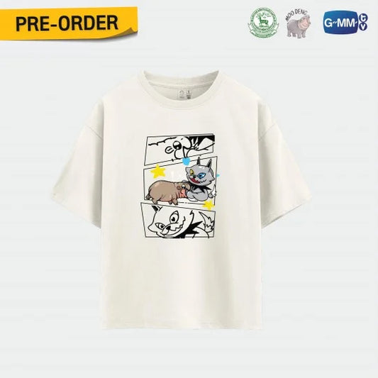 [PRE-ORDER] GMMTV - MOO DENG x LYKYOU (LYKN) OFFICIAL T-SHIRT + FREE BONUS GIFTS