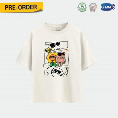 [PRE-ORDER] GMMTV - MOO DENG x JAIDEE (JOONG DUNK) OFFICIAL T-SHIRT + FREE BONUS GIFTS