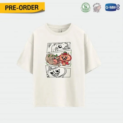 [PRE-ORDER] GMMTV - MOO DENG x TOMAFOX (FORCE BOOK) OFFICIAL T-SHIRT + FREE BONUS GIFTS