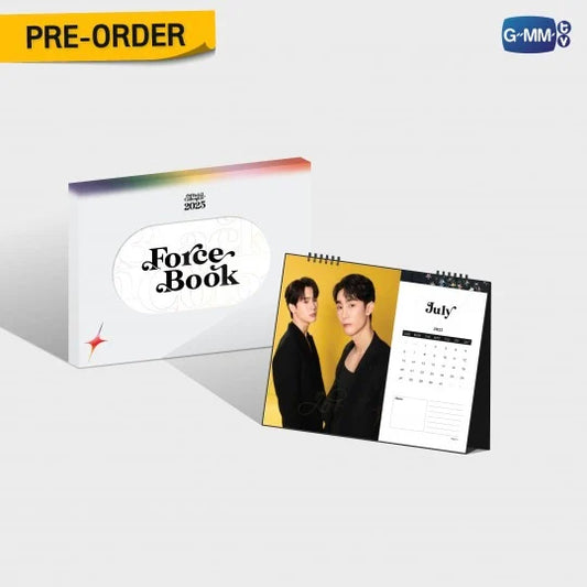 [PRE-ORDER] GMMTV - FORCE BOOK OFFICIAL CALENDAR 2025 (Special Gift: 1 Exclusive Photocard)