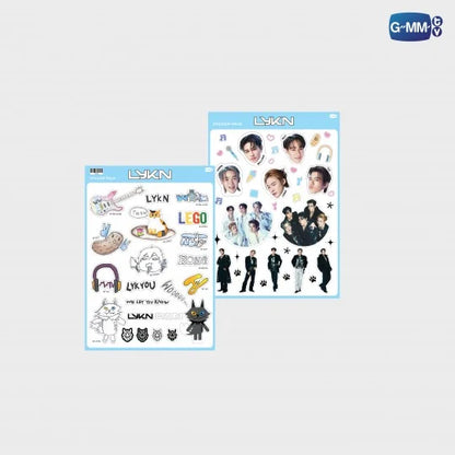 [PRE-ORDER] GMMTV - LYKN STICKER SET | LYKN UNLEASHED CONCERT