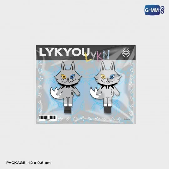 [PRE-ORDER] GMMTV - LYKN LYKYOU RUBBER HAIR CLIP + Funiki Gift [LYKN Postcard]