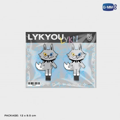 [PRE-ORDER] GMMTV - LYKN LYKYOU RUBBER HAIR CLIP + Funiki Gift [LYKN Postcard]