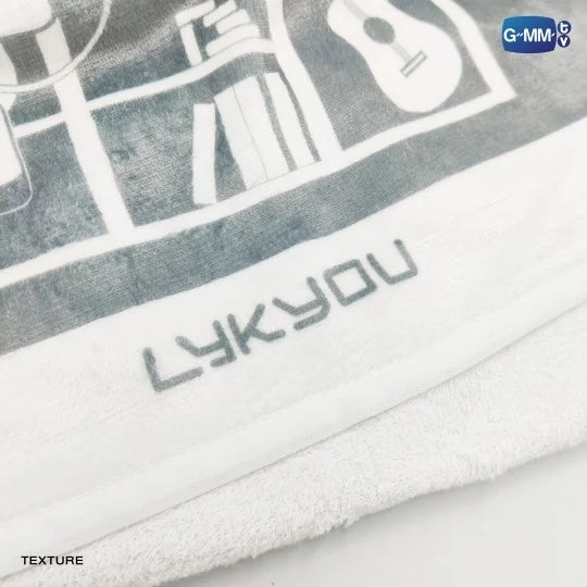 [PRE-ORDER] GMMTV - LYKN LYKYOU TOWEL + Funiki Gift [LYKN Postcard]