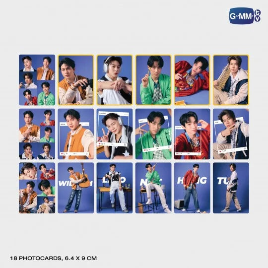 [PRE-ORDER] GMMTV - LYKN COLLECTIBLE CARD SET | BACK TO SCHOOL SERIES + Funiki Gift [LYKN Postcard]