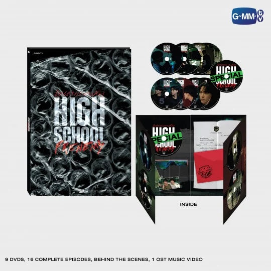 [PRE-ORDER] GMMTV - DVD BOXSET HIGH SCHOOL FRENEMY + Pre-Order Gift [3 Postcards]