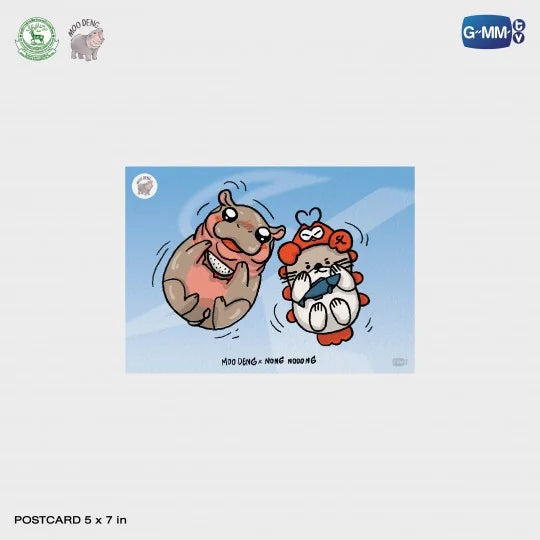 [PRE-ORDER] GMMTV - MOO DENG x NONG NOOON (SEA KEEN) OFFICIAL T-SHIRT + FREE BONUS GIFTS