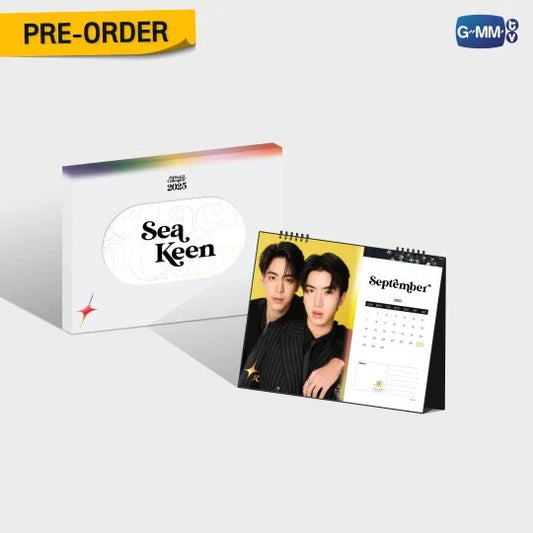 [PRE-ORDER] GMMTV - SEA KEEN OFFICIAL CALENDAR 2025 (Special Gift: 1 Exclusive Photocard)