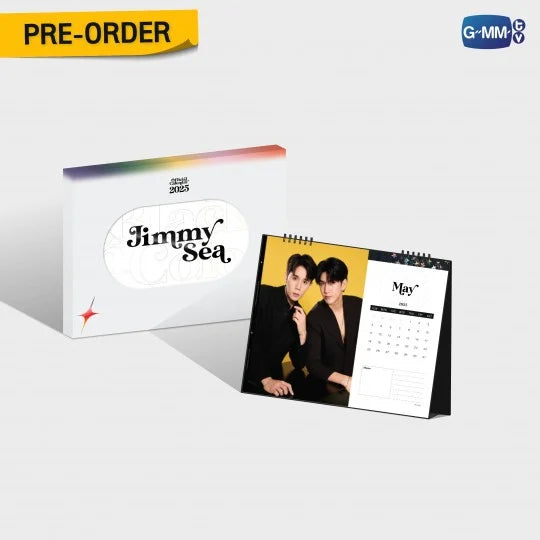 [PRE-ORDER] GMMTV - JIMMY SEA OFFICIAL CALENDAR 2025 (Special Gift: 1 Exclusive Photocard)