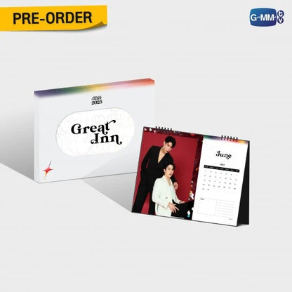 [PRE-ORDER] GMMTV - GREAT INN OFFICIAL CALENDAR 2025 (Special Gift: 1 Exclusive Photocard)