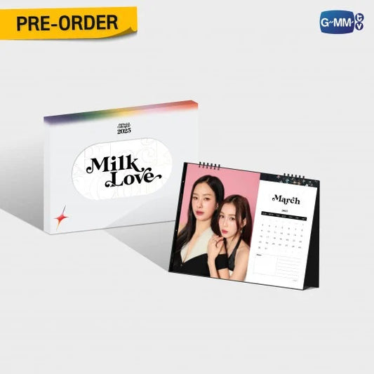 [PRE-ORDER] GMMTV - MILK LOVE OFFICIAL CALENDAR 2025 (Special Gift: 1 Exclusive Photocard)