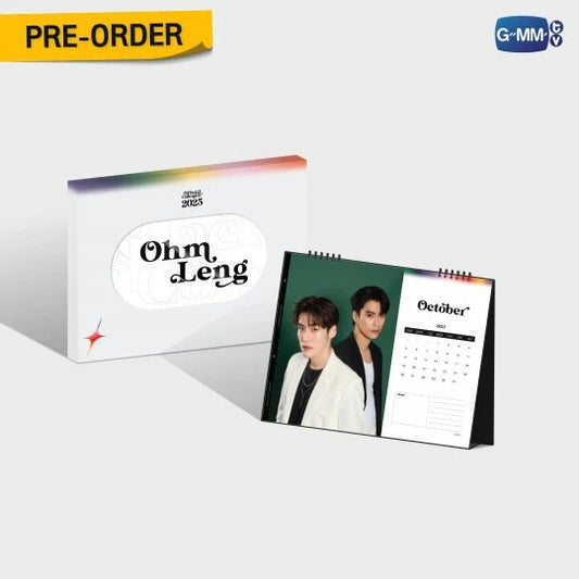 [PRE-ORDER] GMMTV - OHM LENG OFFICIAL CALENDAR 2025 (Special Gift: 1 Exclusive Photocard)