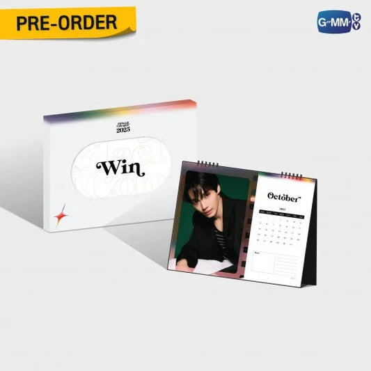 [PRE-ORDER] GMMTV - WIN METAWIN OFFICIAL CALENDAR 2025 (Special Gift: 1 Exclusive Photocard)