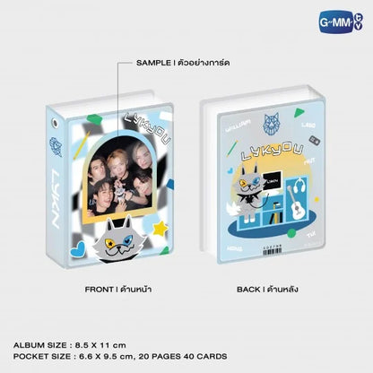 [PRE-ORDER] GMMTV - LYKN LYKYOU COLLECTIBLE CARD ALBUM + Funiki Gift [LYKN Postcard]