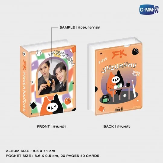 [PRE-ORDER] GMMTV - YUZU MUMU COLLECTIBLE CARD ALBUM | FIRST KHAOTUNG