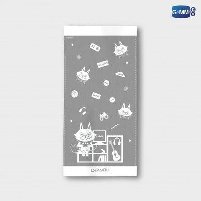 [PRE-ORDER] GMMTV - LYKN LYKYOU TOWEL + Funiki Gift [LYKN Postcard]